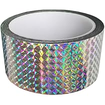PATIKIL Prisme Ruban 35mm X 50m, 2 Paquet Holographique