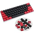 Keycaps, 61 Keycaps PBT Keycaps OEM Profile 60% Keycaps Two-Color Backlight Mechanical Keyboard Keycap for 60 Percent Cherry MX Switch Keyboard Keys (Only Sell Keycaps)