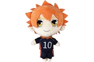 ANJINGUANG Haikyuu - Almohada de peluche Tobio Kageyama Shoyo Hinata, almohadas de peluche de anime Haikyuu, muñeca de peluche suave Kageyama S2, juguetes de peluche para fanáticos del anime manga, peluche de 20