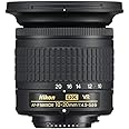Nikon AF-P DX 10-20 mm f/4.5-5.6G VR Obiettivo, Nero [Versione EU]