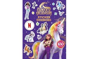 Unicorn Academy sticker doeboek