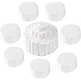400 PCS Dental Gauze Rolls Cottons Pads, Nosebleed Kit Accessories #2 Medium 1.5" Mouth Gauze Nose Plugs for Dental Clinic, Household
