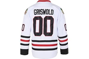 AUMERN #00 Movie Hockey Jersey Stitched Men Eishockey Trikots Weiß Größe S-XXXL