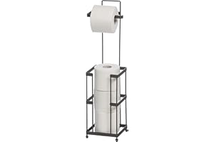 MANGO STEAM Porte-Papier de Toilette avec Rangement - (Taupe)