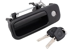 Doo Engy Heckklappengriff Griff mit Schloss Schlüssel für Caddy 3 Golf 3 4 Lupo 6X Polo 6N für Sharan 7M Transporter T5 T6 Multivan