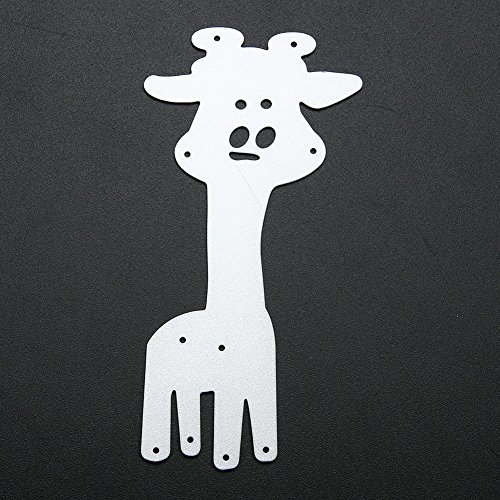 Amazingdeal365 Giraffe Metall Form Schablonen Schneiden DIY Dekor Sammelalbum Karten Buchzeichen Lesezeichen als Geschenk für Freunde Geburtstag Kinder,Kindergarten Hobby Schule Handarbeit Unterricht usw. Ein tolles Geschenk! - 8