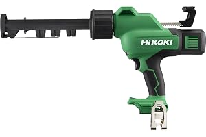 HiKOKI AC18DA sladdlös patronpistol (18 V, 400 ml, 3 000 N, automatisk backspärr, 6 steg, utan batteri och laddare)