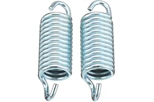 Inovey 2 Piezas de muelles de Pinza de Freno Trasero compatibles con Peugeot Citroen 1997-2008