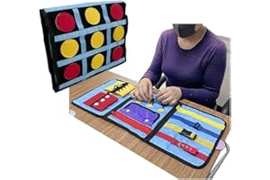 NEPPT Coperta Sensoriale Demenza Alzheimers Attività Demenza Prodotti Calmante Ansia Giocattoli Per Pazienti Affetti Da Demenza Per Adulti Con Demenza Sollievo Dall'ansia Migliora La Stimolazione Mentale