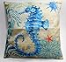 Produktbild 1 Kissenhülle Seepferd Maritim Seestern 44 x 44 cm Kissenbezug Wohnen Deko GBUS C19