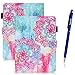 Price comparison product image Yokata iPad Air 2(iPad 6) PU Leather Multi-Function Case with Flip Stand Cover, Colourful Painting Fashion Design Pattern Wallet Case with Card Cash Slot Soft TPU Inner Case Protective Skin for iPad Air 2 + 1 X Capacitive Pen - Mandala