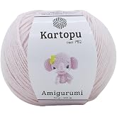Kartopu Amigurumi Oyuncak Punch Pan&ccedil; &Ouml;rg&uuml; İpi (K699 Toz Pembe)