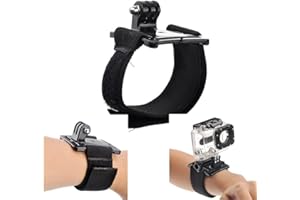 NMD&LR Camera Wrist Strap Mount, Fixed Bicycle Arm Strap Bracket for Outdoor Sports with Sports Cameras, Accessories Suitable for Gopro Hero 12/11/10/9/8/7/6/5/4, Universal