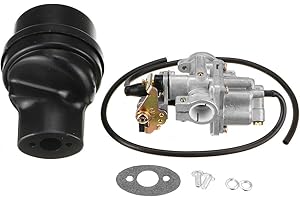 NICOLIE Carburador con Caja De Filtro De Aire Compatible con Suzuki Lt50 1984-1987