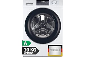 Haier Frontlader Waschmaschine 10kg I I-PRO SERIE 1 HW100-BP14929 I Washing Machine mit A-Effizienz, 1.400 U/Min. & sparsamem Inverter-Motor I Inkl. Refresh- sowie Expressprogramm und Mengenautomatik