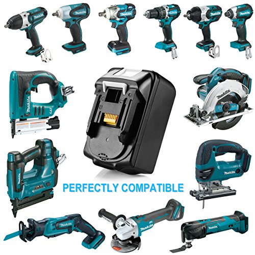 Energup Makita 18V 4000mAh Li-ion Werkzeugakku für Makita BL1815 BL1830, BL1835, BL1840, BL1845,194205-3 / 194309-1 - 7