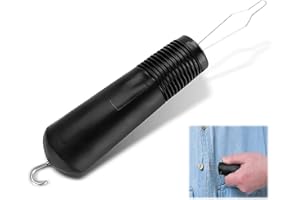 YUEJIESELECTED Aiuto per attirare gli anziani nella vita di tutti i giorni, aiuto per gli anziani, aiuto per la raccolta con cerniera, gancio a bottone, aiuto per la mano, strumenti per disabili e anziani