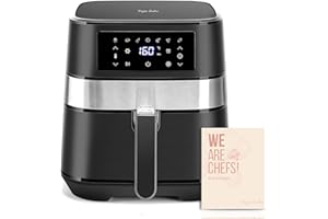 Taylor Swoden Air Fryer, 5.5L Air Fryers Oven for Healthy Oil Free Low Fat Cooking, Recipes Cookbook Included, 7 Presets, Digital Touch Screen, Timer & Temperature Control, Nonstick Basket, 1700W