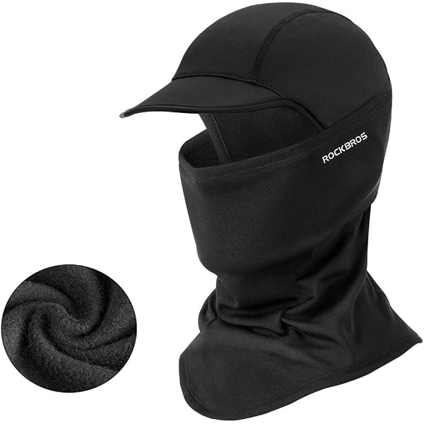 Cappello Termico Invernale RockBros – Unisex, Antivento, Morbido – 4 Stili Tra Cui Nero