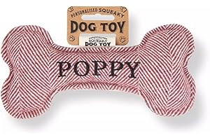 History & Heraldry Squeaky Dog Toy (Poppy)