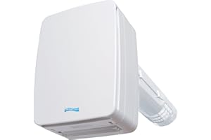 LA VENTILAZIONE La ventilation v-eco100pl Récupérateur de chaleur à double flux, longueur 46 cm