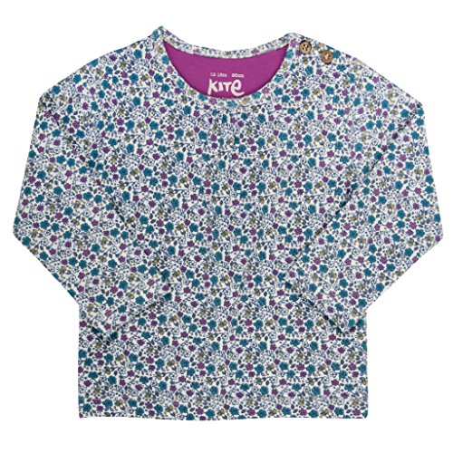 Kite Baby Girls Ditsy Floral Long Sleeve T-Shirt, Multicoloured, 6-12 Months