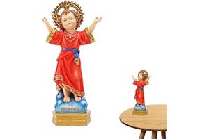 Gusengo Estatua Divino Nino,Divinas del Niño Jesús, Hogar en Resina - Estatuas Divino Nino 8.0 in Alto, esculturas, Regalos religiosos