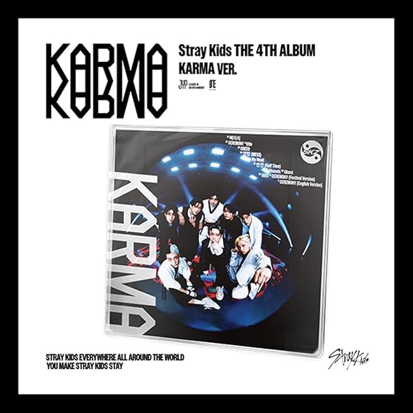 COMPACT Ver.) STRAY KIDS KARMA The 4th Album. / CD-R+8 Trading
