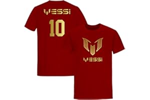 Daily Apparel Inspired Messi #10 Goat Unisex Soccer T-Shirt - Inspired Jersey Design | Ideal Football Gift for Kids & Adults
