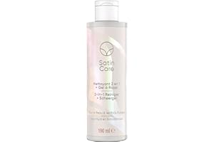 Satin Care Pour La Peau Et Les Poils Pubiens, Nettoyant 2 En 1, Gel À Raser Pour Femmes, Protège La Peau Pendant Le Rasage, Formule Douce Et Transparente, Conçu Pour Le Pubis