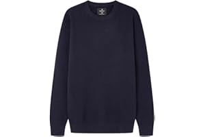 Springfield Sweter Polo Mężczyźni Textured colour jumper