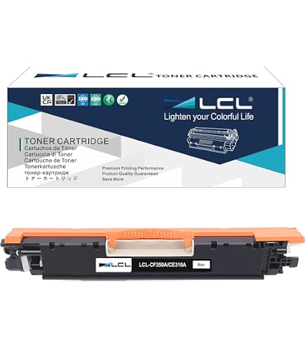 XXL Toner CE310A Für HP Color LaserJet CP1025nw, Pro100, M175, M275 Drucker – Schwarz