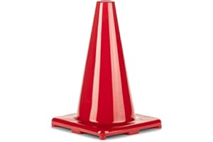 Champion Sports Hi visibilité Souple en Vinyle Cône