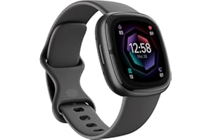 Google Fitbit Sense 2 Montre connectée sport et santé avec GPS intégré, fonctionnalités avancées pour la santé, jusqu’à 6 jours d’autonomie de batterie - compatible avec iOS 15 & Android OS 9.0