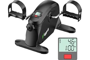 Wenoker Vigpil Mini Bike Pedaltrainer Set - Mini bicicleta estática Entrenador de movimiento para fitness