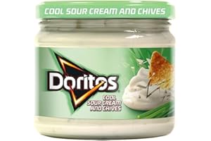 Walkers Doritos Cool Sour Cream & Chives Dip (300g) - Pack of 2