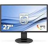 Philips 272B8QJEB Monitor 27", 2560 x 1440, IPS, 5 ms, Hub USB, Audio Integrato, Ergonomia Totale, Flicker Free, HDMI…