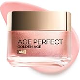 L'Or&eacute;al Paris Age Perfect Golden Age Rose Fortifying Day Cream, 50 ml | Light texture with calcium and pink microbeads that h