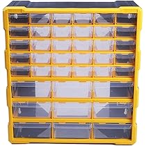 Krivon Plastic 25 Drawers Component Organizer Storage Box