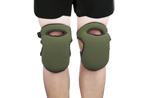 SUREH Garten-Knieschoner, weicher Schaumstoff, Knieprotektoren für die Kniescheiben, Schutzpolster mit Doppelriemen für Garten, Reinigungsarbeiten, Schrubben von Böden, 1 Paar