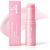 Pink Collagen Volume Multi Balm Sticks, Anti-Wrinkle and Moisturizing | Firming Plumping Skin Care, Moisturizing Face Primer,
