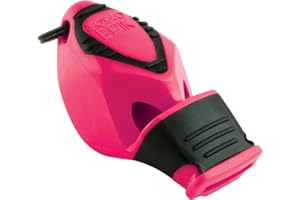 Silbato y correa para la muñeca Fox 40 Epik de Fox Head; empuñadura de boca acolchada (CMG), rosa