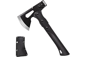 GENERIC 10,5 cala survival Camp Axe, Camping Hatchet/Hammer Tool with Sheath