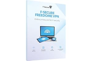 F-Secure Freedome VPN Online Privacy & WiFi Security 3 Devices PCs 1 Year Key