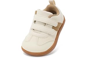 STQ KIDS Barefoot Niños Zapatillas Deportivas Niña Moda Clásicas Calzado Respetuoso Bebe Primeros Pasos Non-Slip Descalzo con Caída Cero al Aire Libre para Mejor Regalo