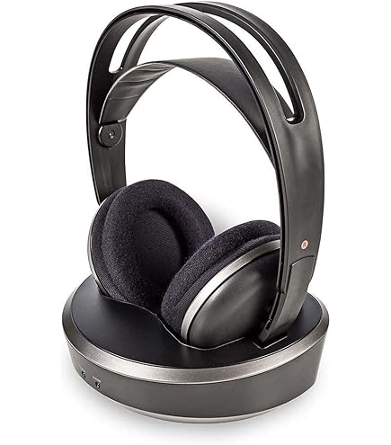 Thomson WHP3321BK Draadloze Tv-koptelefoon Optische Ingang Over-ear