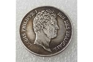 DDTing Vieilles pièces françaises de 1831 - Pièce historique française - Pièce commémorative porte-bonheur - Découvrez l'histoire des pièces de monnaie