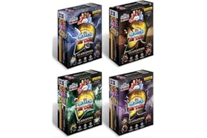 1 X Topps Match Attax UEFA Champions League MEGA TIN 2025/2026 – 48 carte con 3 Gladiators Limited Editions & Chance su carta Relic – 1 di 4 disegni – inclusa protezione per spedizione Heartglobal