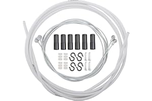 EUZUXU Cable de Frein Vélo, Ligne de Frein de Vélo, Câble de Frein de Vélo de Montagne, Kit de Remplacement de Câble de Frein, pour Vélo de Montagne Vélo de Route