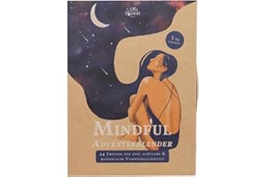 ‎VEGANBOX GET INSPIRED VEGAN BOX® Adventskalender Mindful Edition 5 (2024) | Set Aus Journal Kugelschreiber & 24 Karten mit Achtsamkeit-Impulsen | Adventskalender für Entspannung & Selbstfürsorge